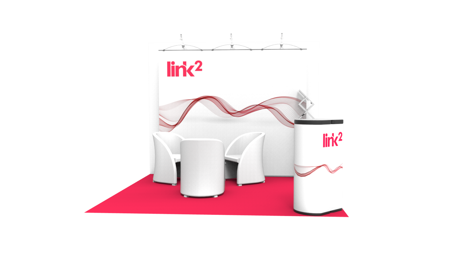 Link 2 - the perfect exhibition stand in one bag